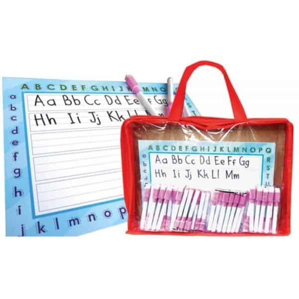 Abc Erasable Writing Board (40 Set), Hobbies & Toys, Toys & Games on ...