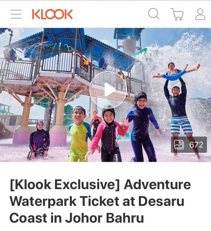 Adventure Water Park Ticket Desaru Coast Jb Tickets Vouchers Local Attractions Transport On Carousell