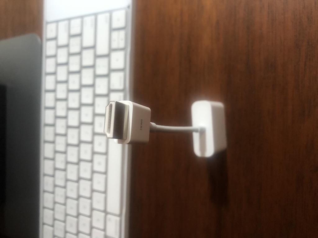 Apple HDMI to DVI Adapter (Category: Cables & Adaptors) located in Taguig. Submitted by barok0325 (Listing ID 278668009, Image 2). Description: Used but not abused no box - unit only sold for 1.5k on malls/apple store .