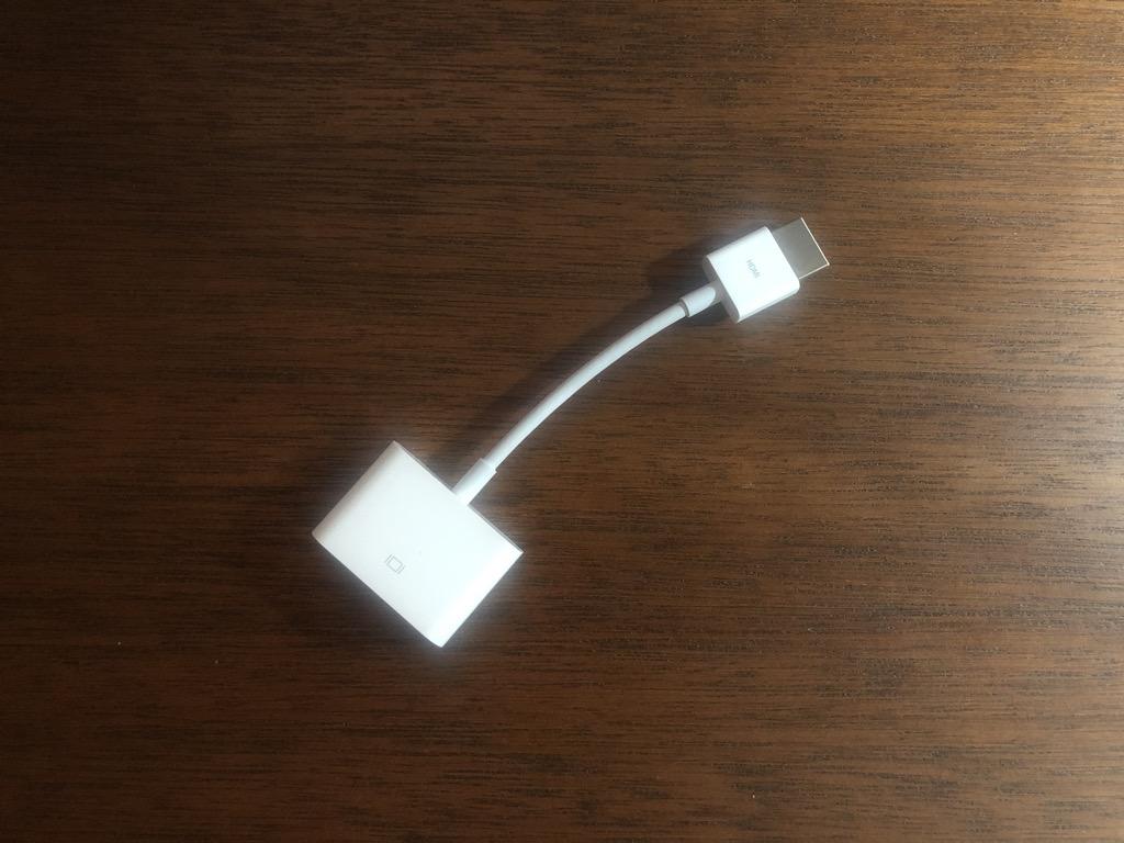 Apple HDMI to DVI Adapter (Category: Cables & Adaptors) located in Taguig. Submitted by barok0325 (Listing ID 278668009, Image 3). Description: Used but not abused no box - unit only sold for 1.5k on malls/apple store .
