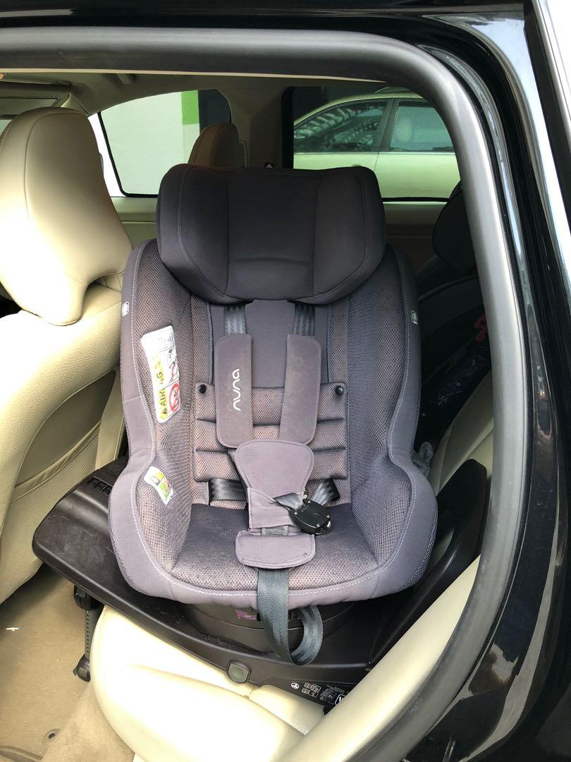 nuna car seat isofix