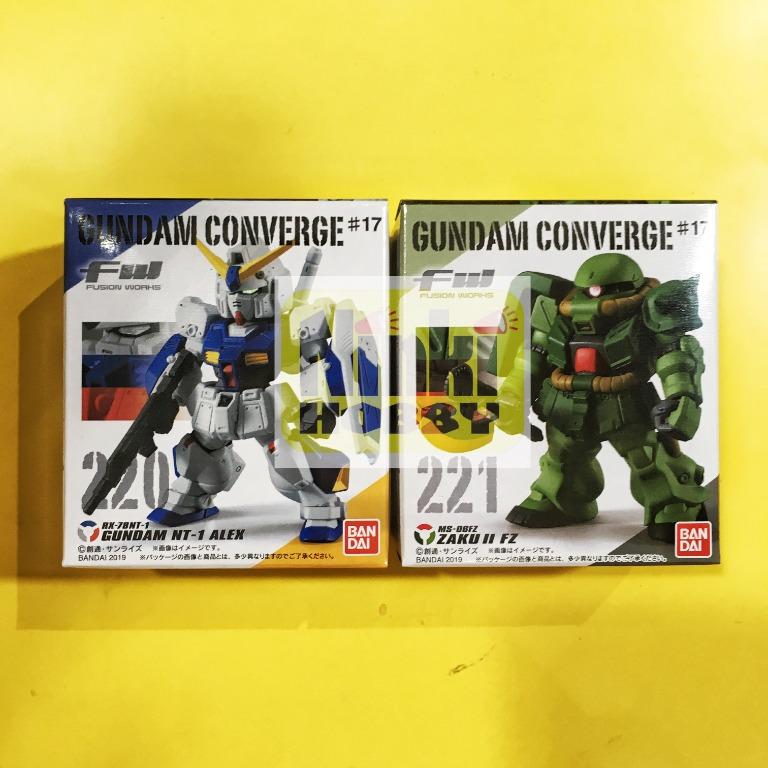 Bandai Fw Gundam Converge 17 No 2 221 Nt 1 高達 Zaku Ii Fz 渣古全新行版 興趣及遊戲 玩具 遊戲類 Carousell