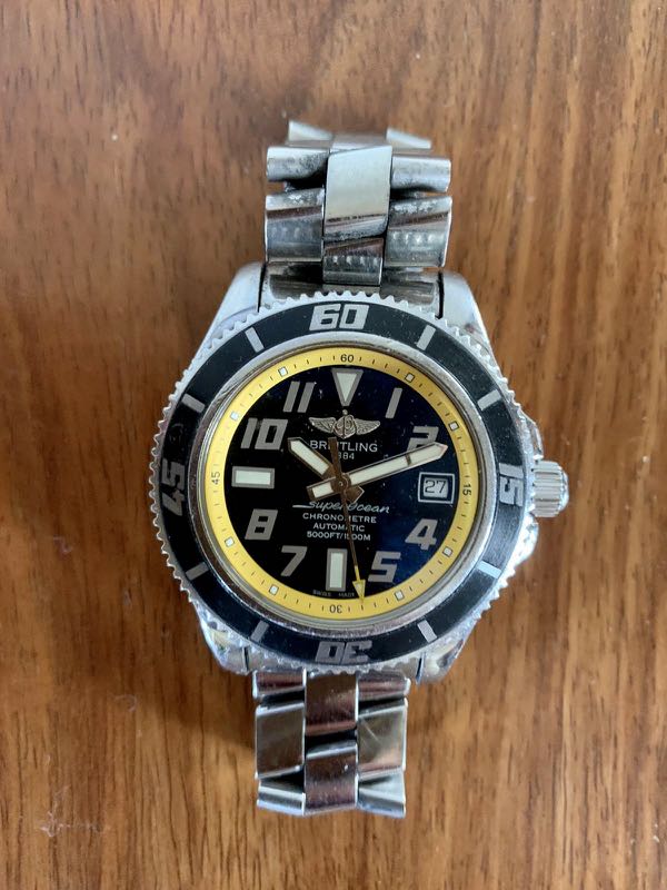Breitling superocean chronometre automatic on sale