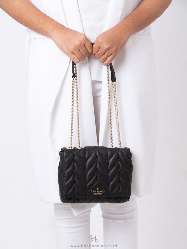 Kate spade mini emelyn black deals
