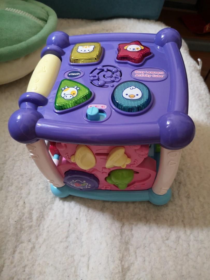 baby activity cube toy