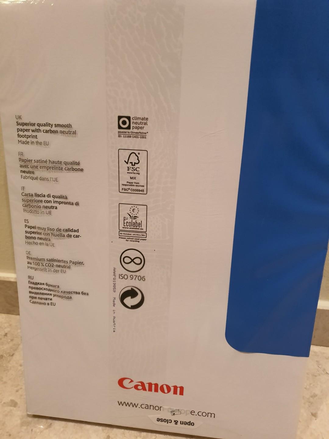 Canon Copier Paper, A3, 80 gsm, 1 Carton, Hobbies & Toys, Stationery