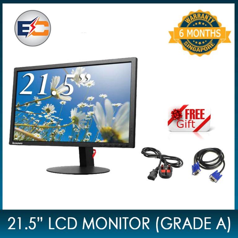 Monitors And Projectors 52539 Lenovo Thinkvision T2224d 21 5 Monitor 61b1jar1us Buy It Now Only 172 61 On Ebay Monitors Projectors Lenovo Ebay Monitor