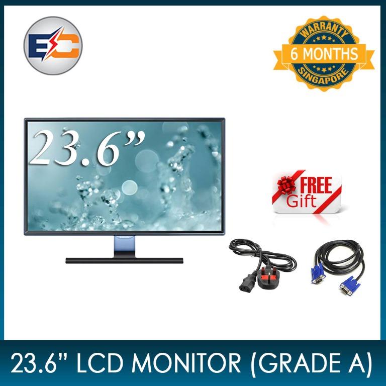 (Certified Refurbished) Samsung S24E390HL 23.6" Widescreen LED Backlit