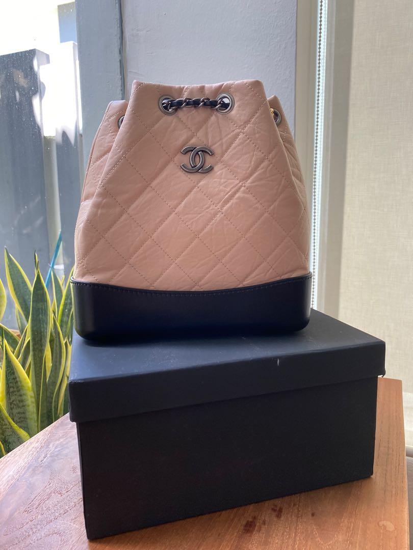 Chanel Gabrielle Backpack in beige Women s Fashion Bags
