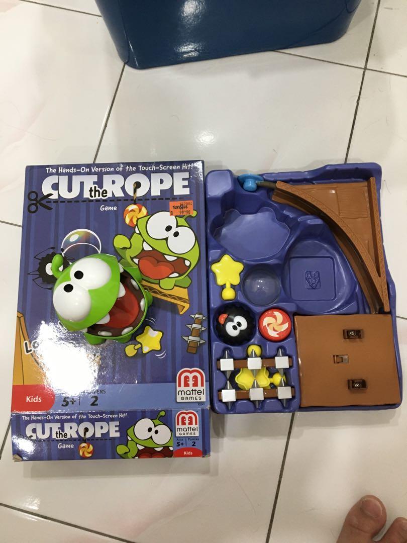 CUT THE ROPE Board Game by Mattel Complete / Rare