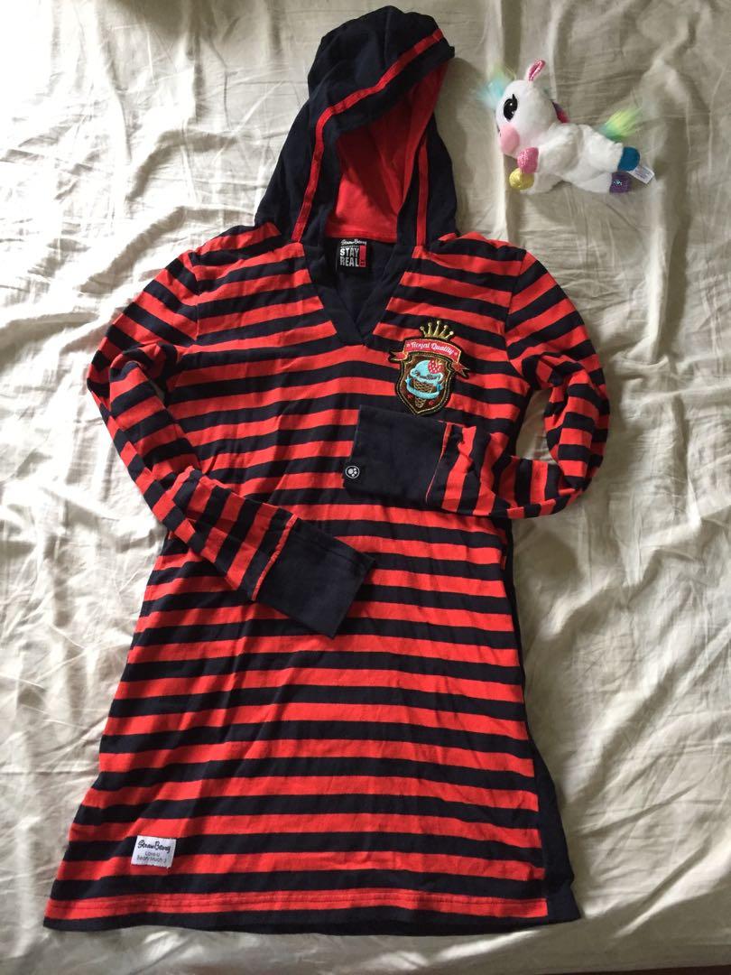 hood long sleeve shirt