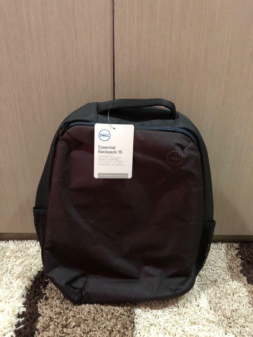 Dell Laptap Backpack (Category: Backpacks) located in Quezon City. Submitted by mitsiandres (Listing ID 278526756, Image 1). Description: Dell Essential Backpack 15”.