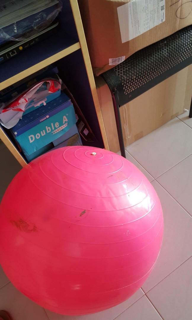 Exercise Inflatable 24inch diameter ball for sea or land. Sports Equipment Other Sports Equipment and Supplies on Carousell