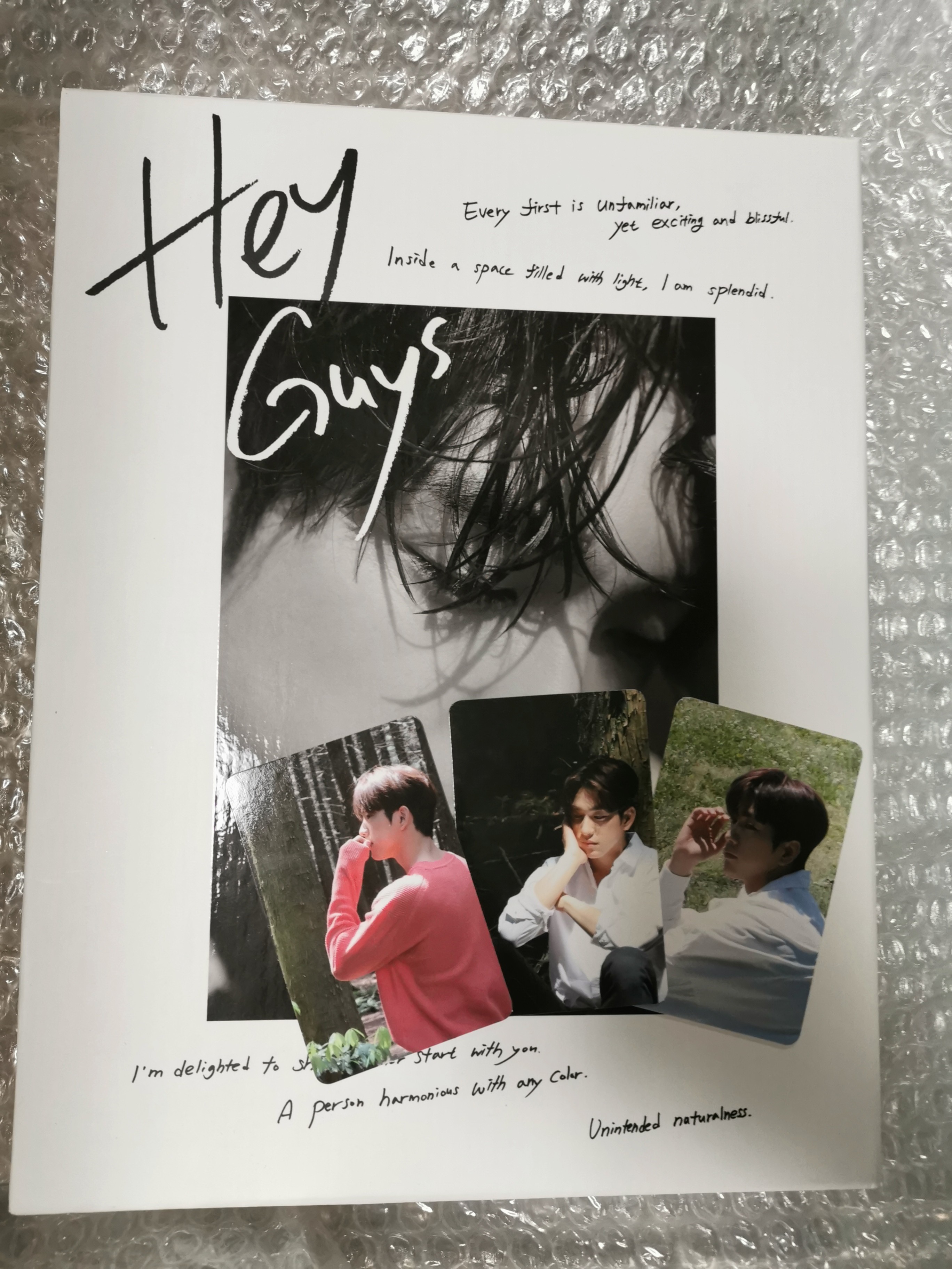 GOT7 Jinyoung Hey guys Photobook