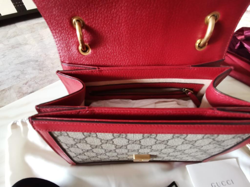 Queen margaret small gg top handle bag top
