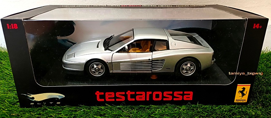 Ferrari Testarossa Elite Edition 1/18 Silver-www.wattconsult.com