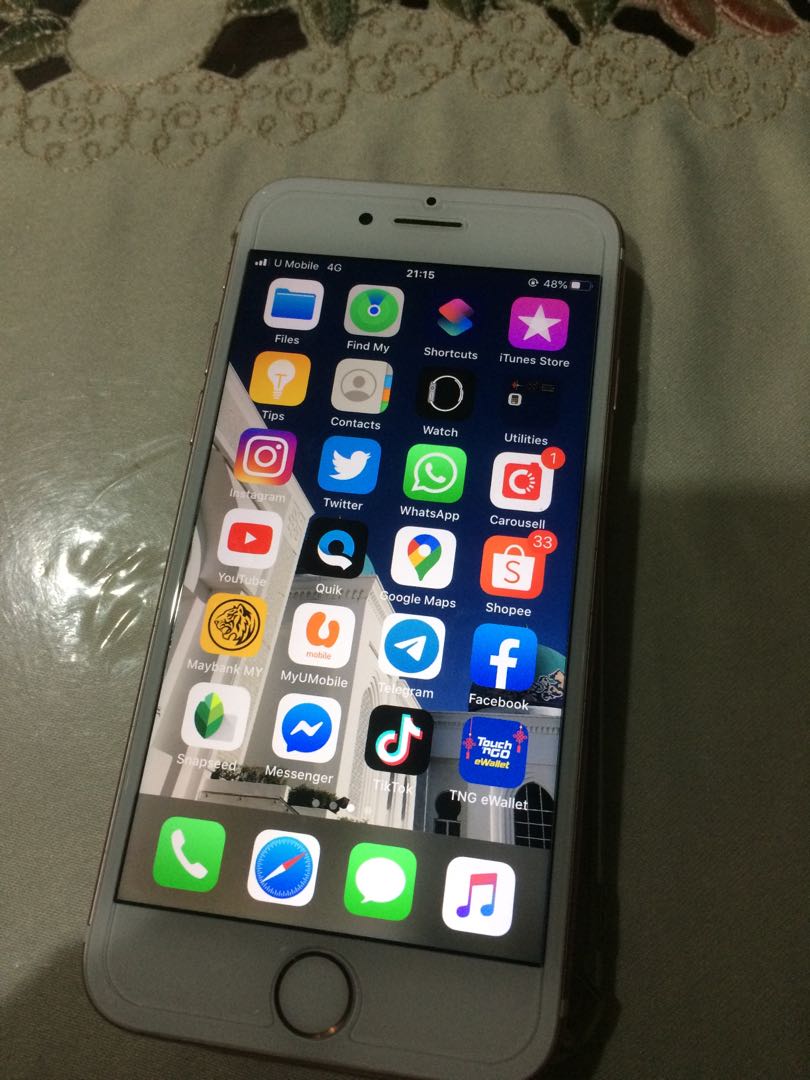 Iphone 7 Rose Gold Mobile Phones Tablets Iphone Iphone 7 Series On Carousell