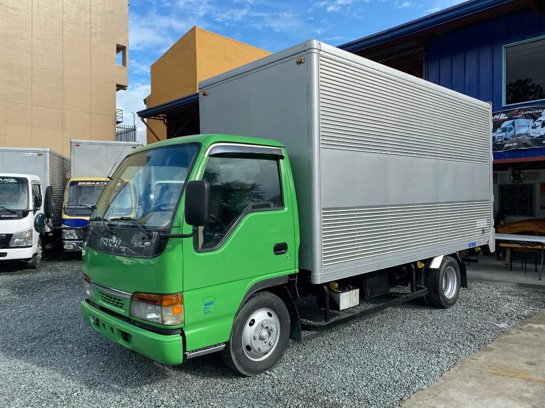 Isuzu 14ft Aluminum Closed Van NKR ALL ORIGINAL JAPAN ...