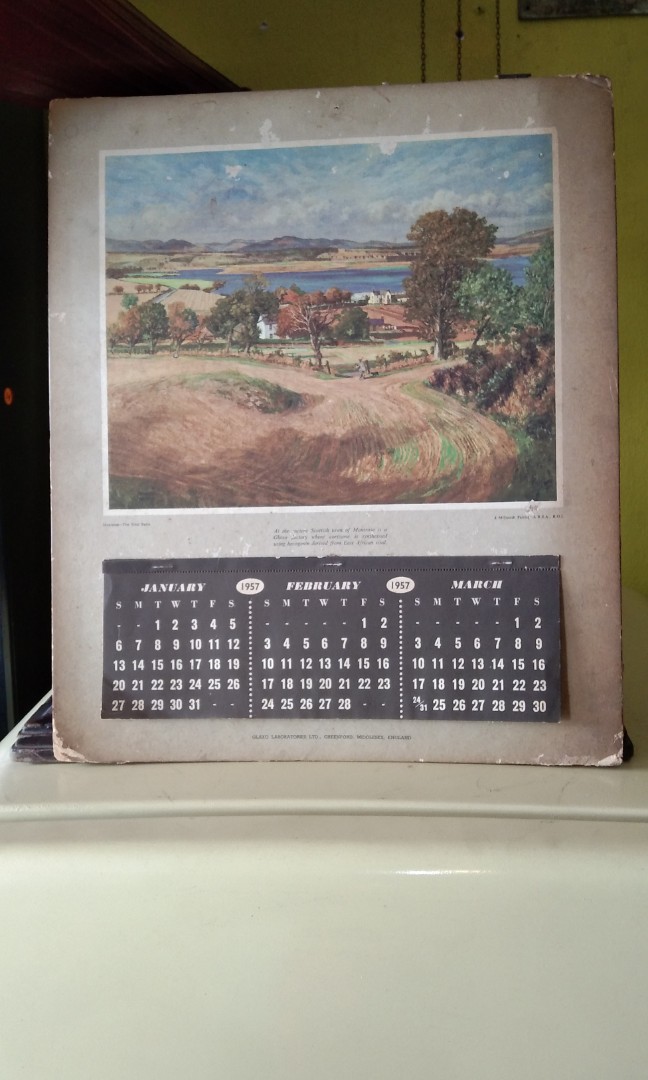 Kalender antik, Hobbies & Toys, Collectibles & Memorabilia, Vintage