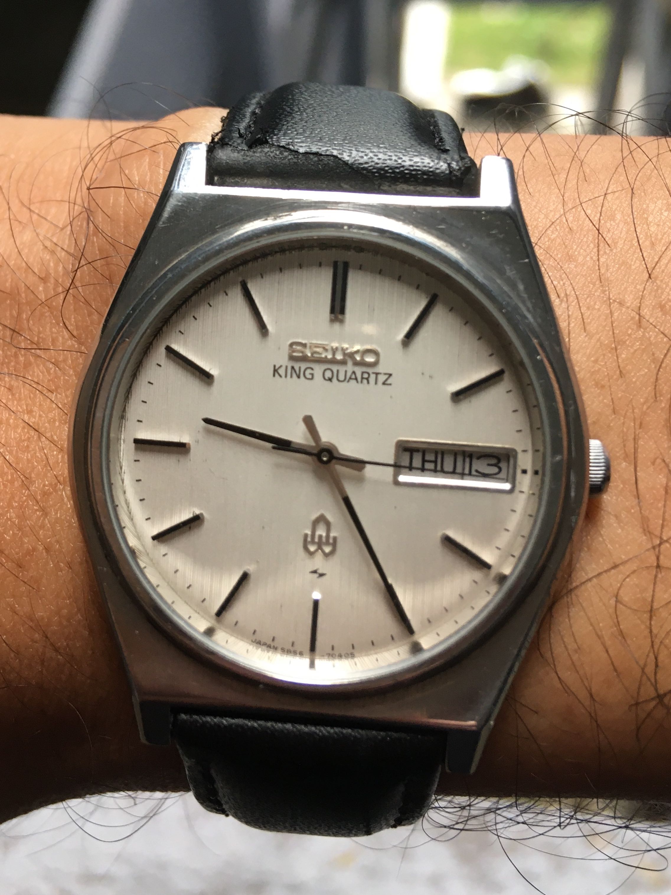 King outlet quartz watch