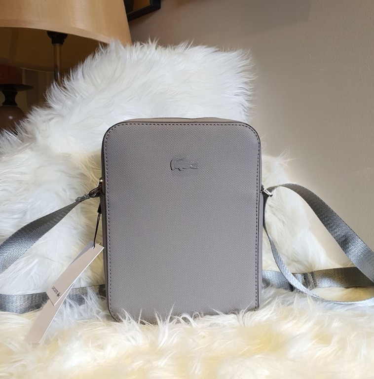 Men's chantaco vertical matte piqué leather bag sale
