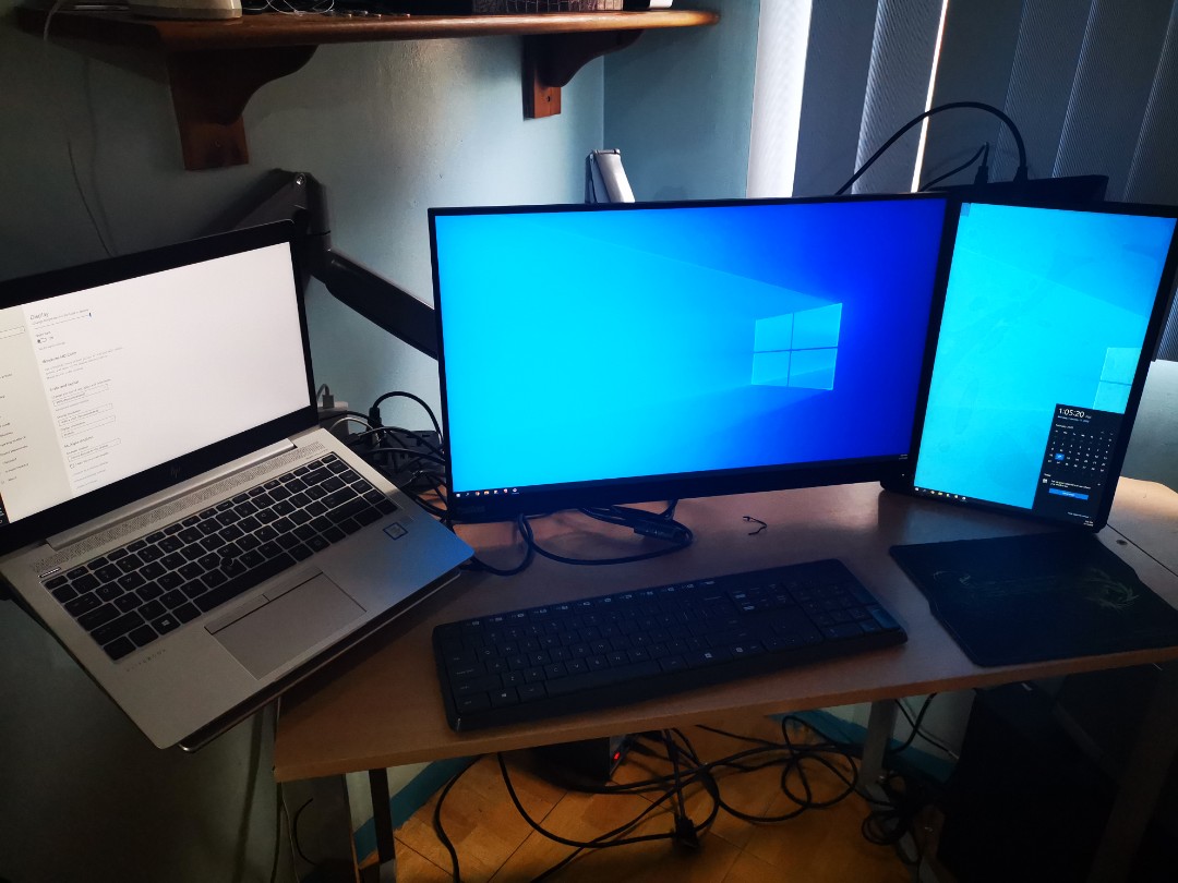 Lenovo 24 inches QHD 1440p USBC IPS, Computers & Tech, Parts & Accessories, Monitor Screens on