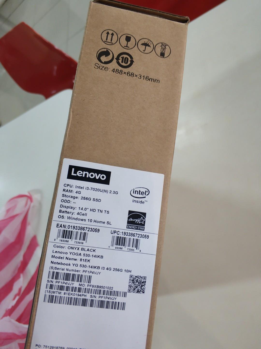 Lenovo Yoga 530 14ikb Core I3 Touch Screen Electronics Computers Laptops On Carousell