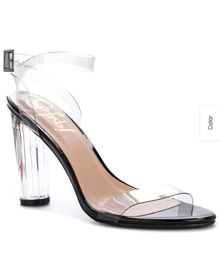 Leona PVC Heels, Women's Fashion, Footwear, Heels on Carousell