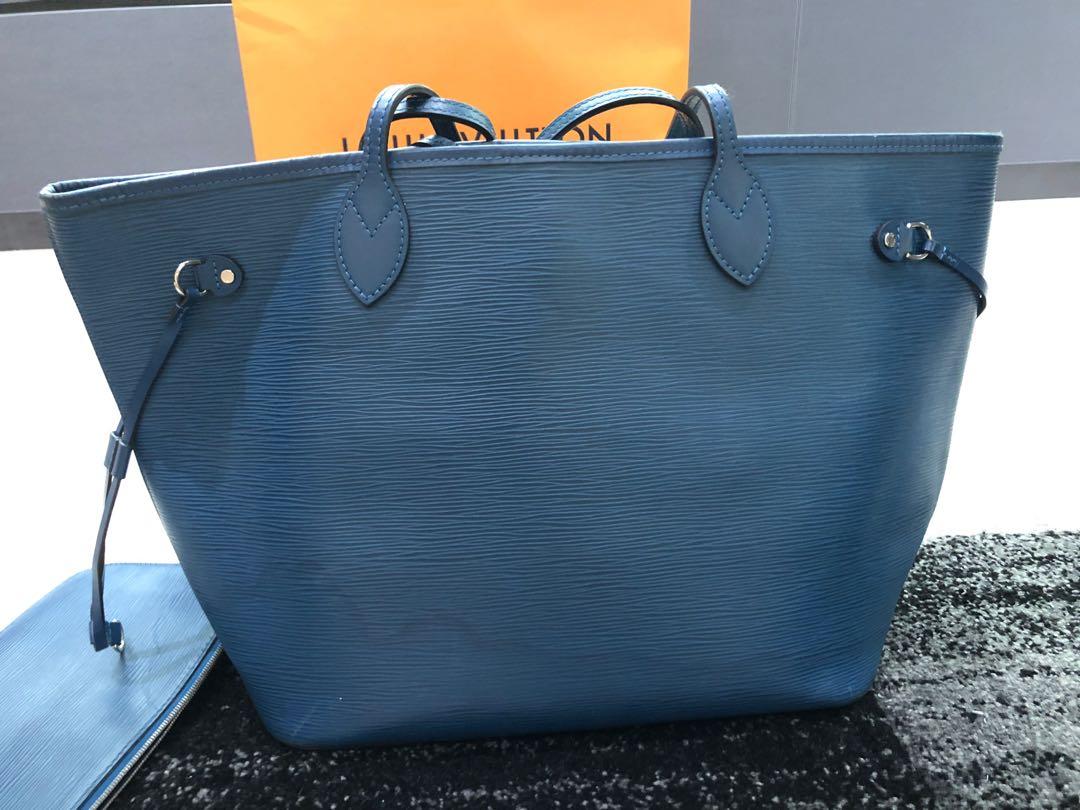 Louis Vuitton EPI Leather Neverfull MM Bag M41090 Lilas