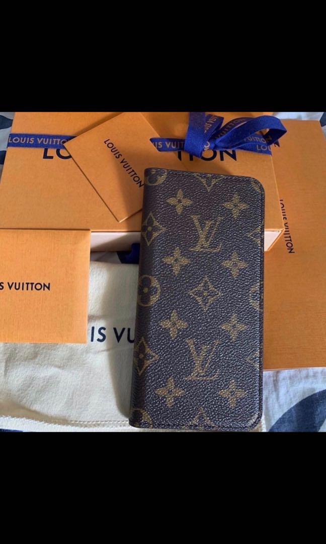 LV Iphone Folio Case xs max (Category: Others) located in Manila. Submitted by macesha (Listing ID 278597315, Image 1). Description: Used for a week only Good as new 100% authentic Bought in LV store in Tokyo.