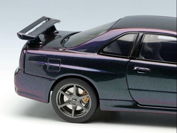 ジャンル車アイドロン 1/43 50台限定 R34GTR midnight purpleⅡ - ミニカー