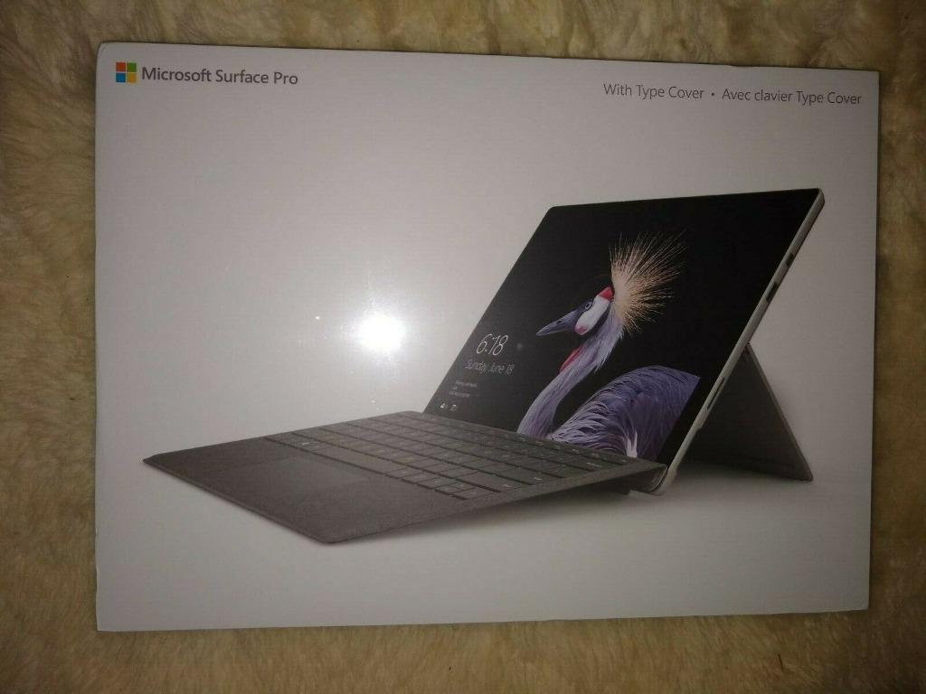 Microsoft Surface Pro 5th Gen With Signature Type Cover Platinum Electronics Computers Laptops On Carousell