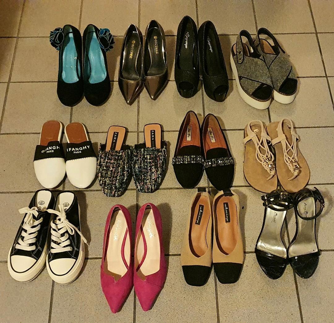 Moving out sale shoes/flats/heels 