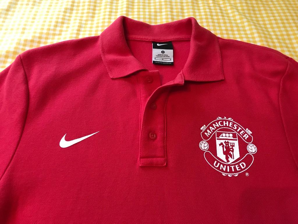 Manchester United Polo Shirt, Fashion, Tops & Sets, Polo Shirts on Carousell