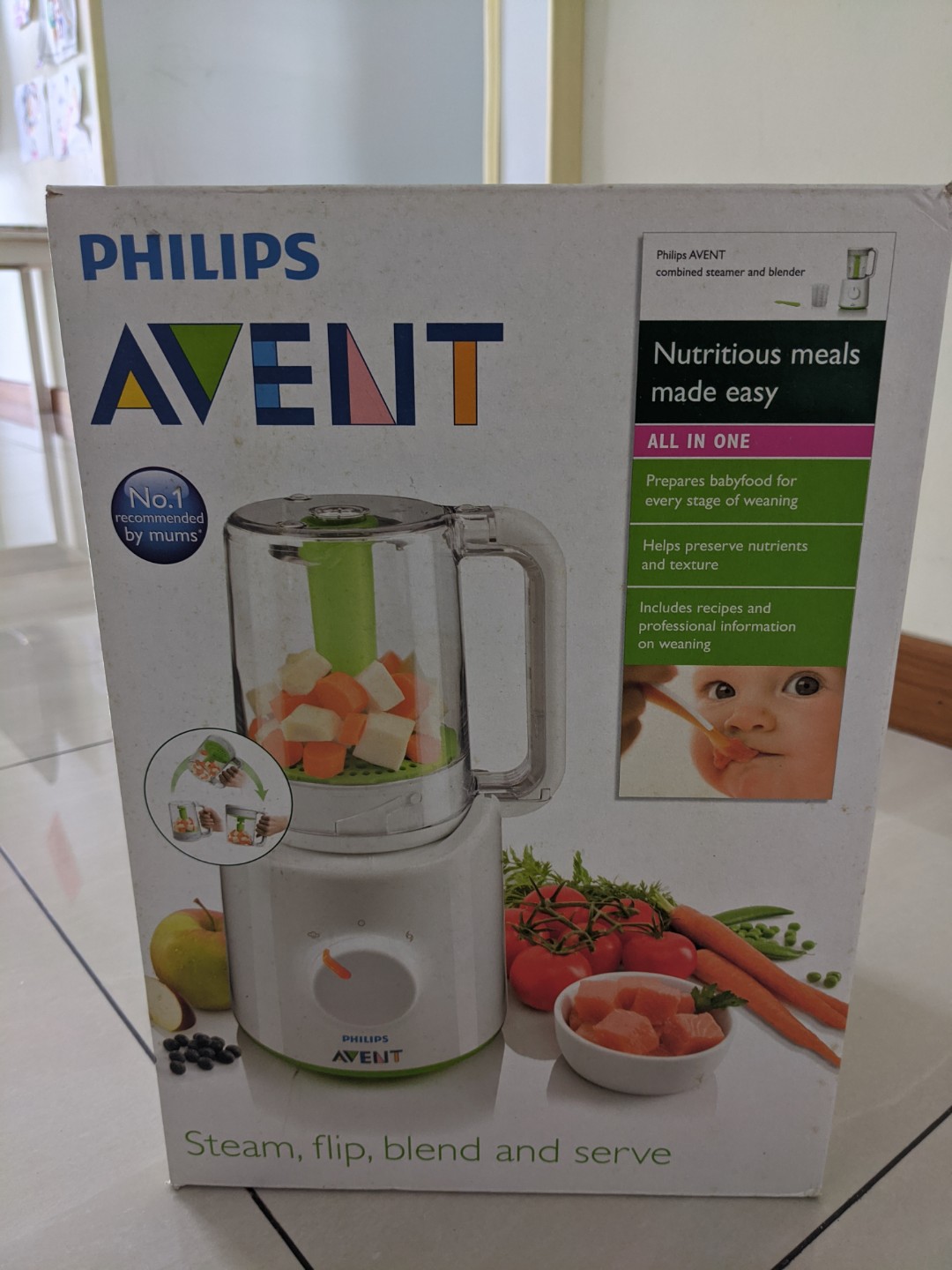 Philips Avent Combined Steamer And Blender, Babies & Kids, Nursing