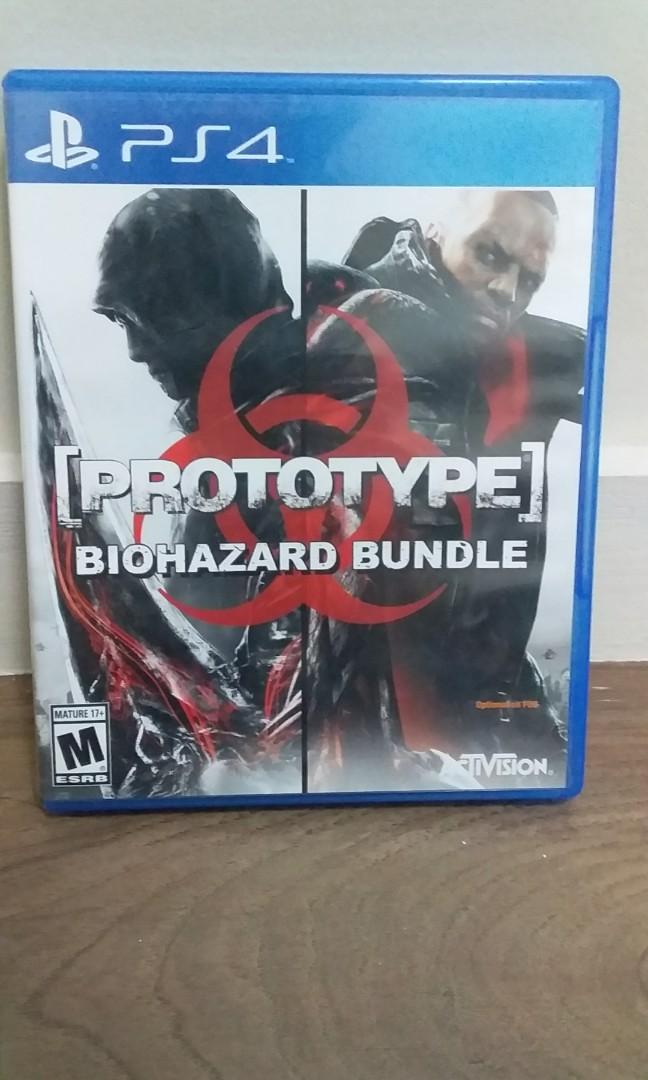 Prototype Biohazard Bundle(ps4), Video Gaming, Video Games, PlayStation ...