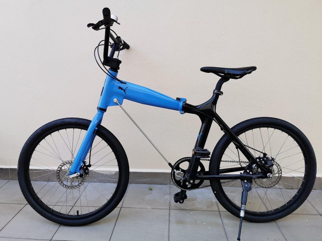 equilibrado Novia Mago PUMA Biomega 24" Foldable Bicycle, Sports Equipment, Bicycles & Parts,  Bicycles on Carousell