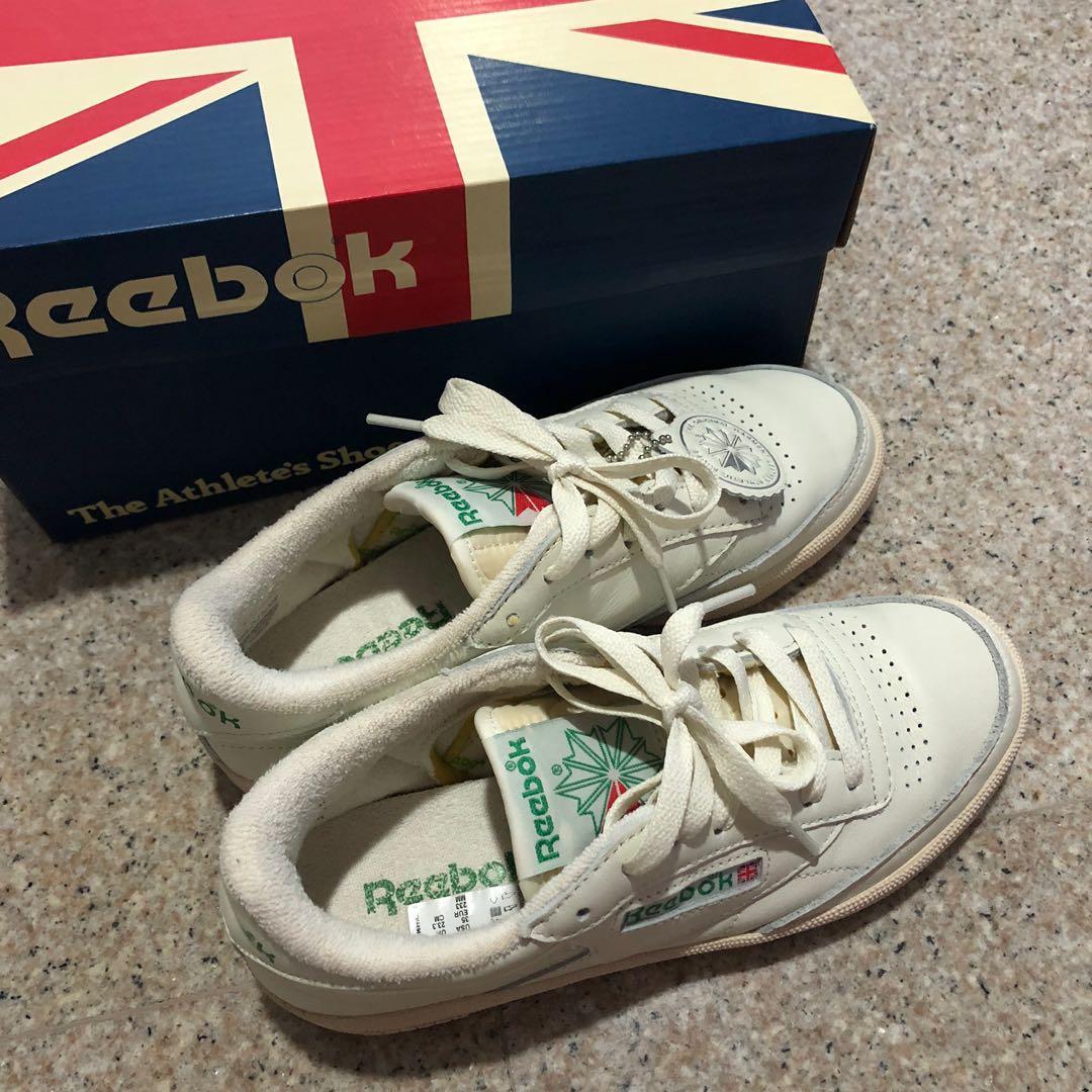 Reebok club c 85 womens green sale