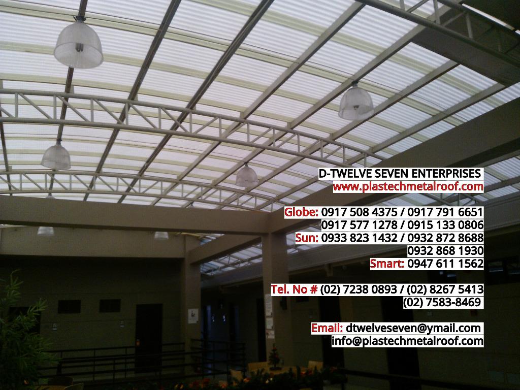 Ribtype Fiberglass Skylight Non Brittle Roof, Commercial & Industrial