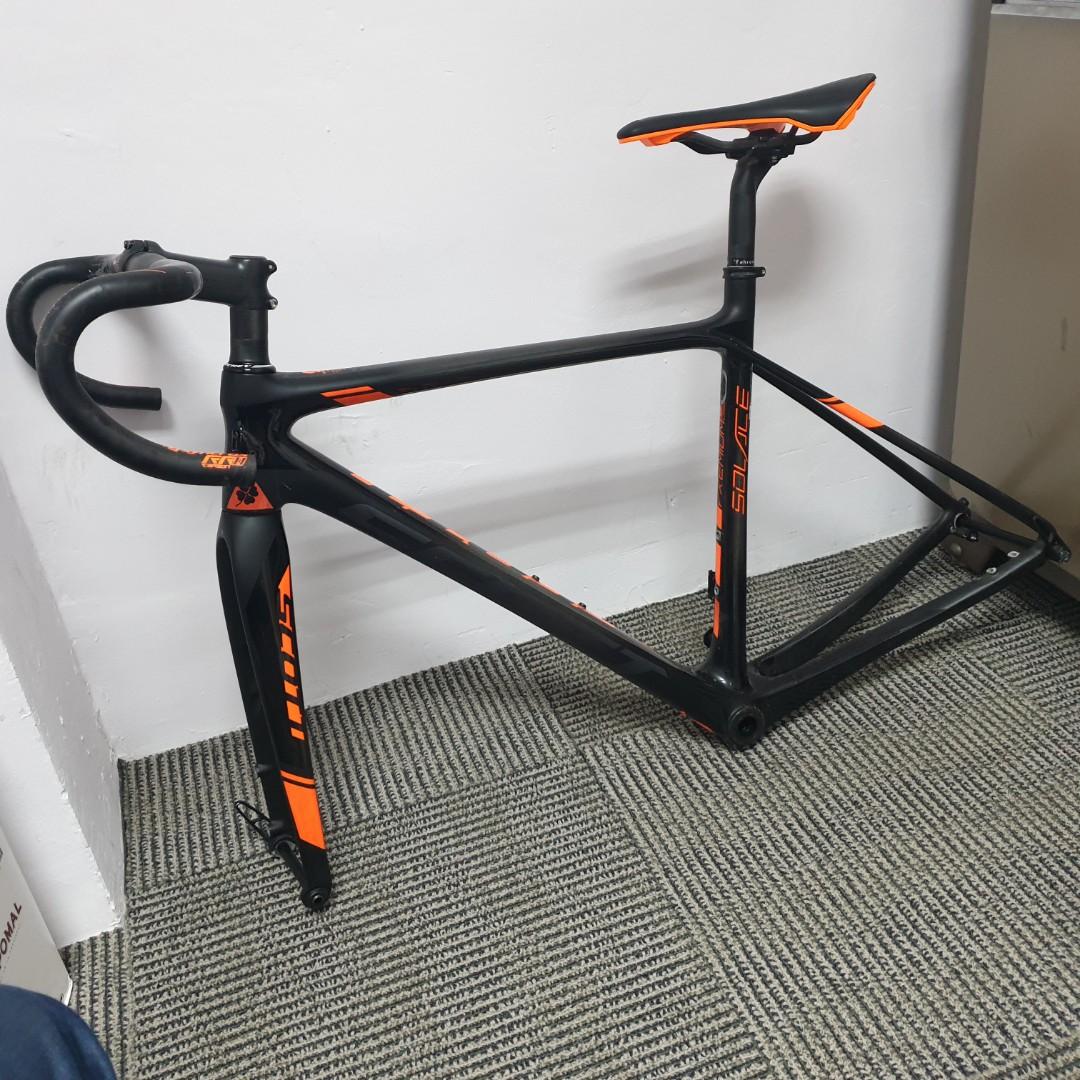 disc road bike frameset