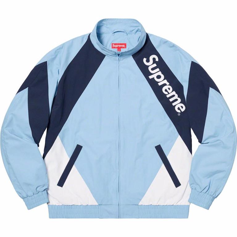 Supreme - Supreme Paneled Track Jacket XL ライトブルーの