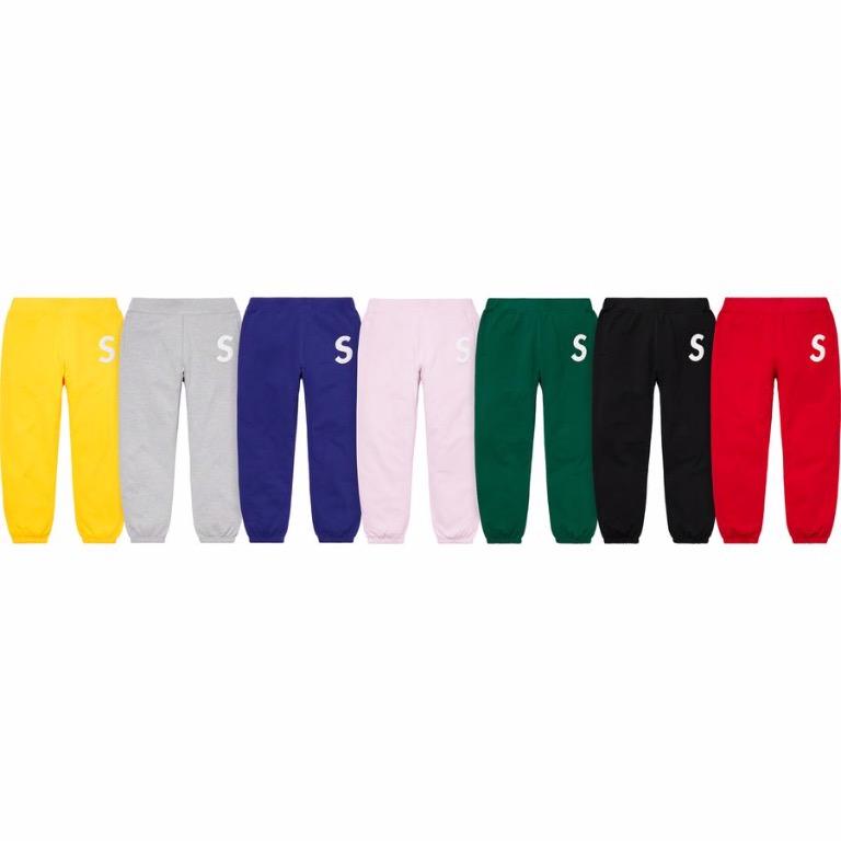 supreme s logo pants