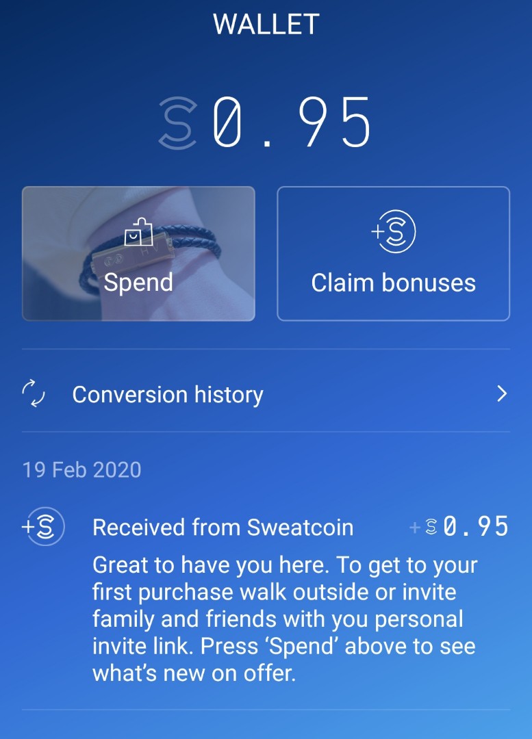 Sweatcoins - earn money just by walking!