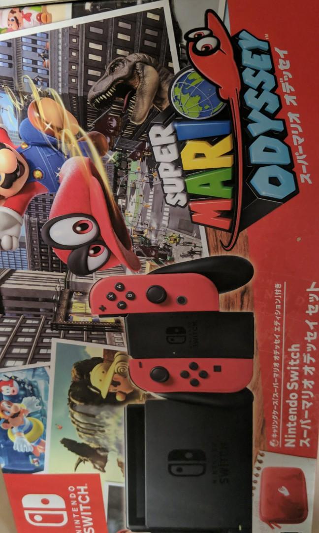 Switch （分類：Nintendo 任天堂）位於 Hong Kong。 由 benlau2017 提交（商品編號 278599358，圖片 3）。簡介： 香港行貨 Switch Odyssey 版 全部配件都齊 連pro 制（無單） 無乜時間打機，所以放售 全套 $3300 （ 全套買優先 ） （東鐵線優先） 31/12/2017 購入 賣 game- NBA 2K20 $300 Mario Kart: $300 （sold) 巨人 final battle (中文)$350（sold) NBA 2K19 $100 （sold)。