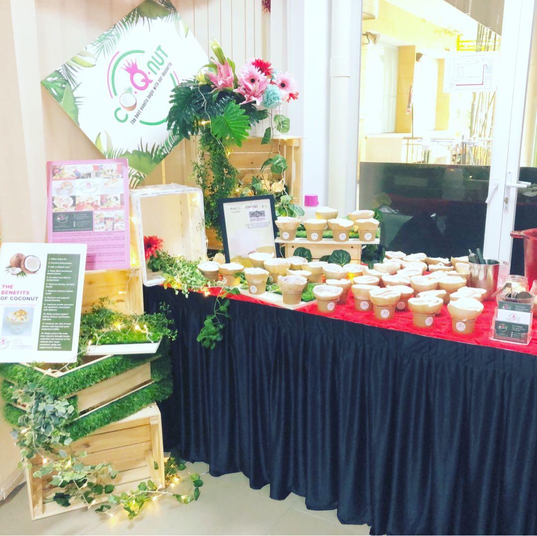 Thai Coconut Ice Cream Live Station and Delivery, Food & Drinks, Local Eats on Carousell