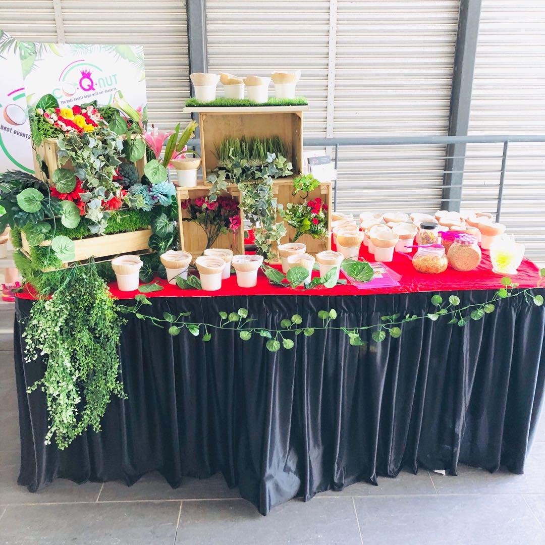 Thai Coconut Ice Cream Live Station and Delivery, Food & Drinks, Local Eats on Carousell