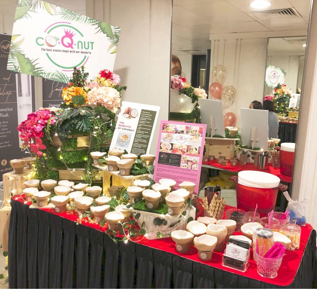 Thai Coconut Ice Cream Live Station and Delivery, Food & Drinks, Local Eats on Carousell