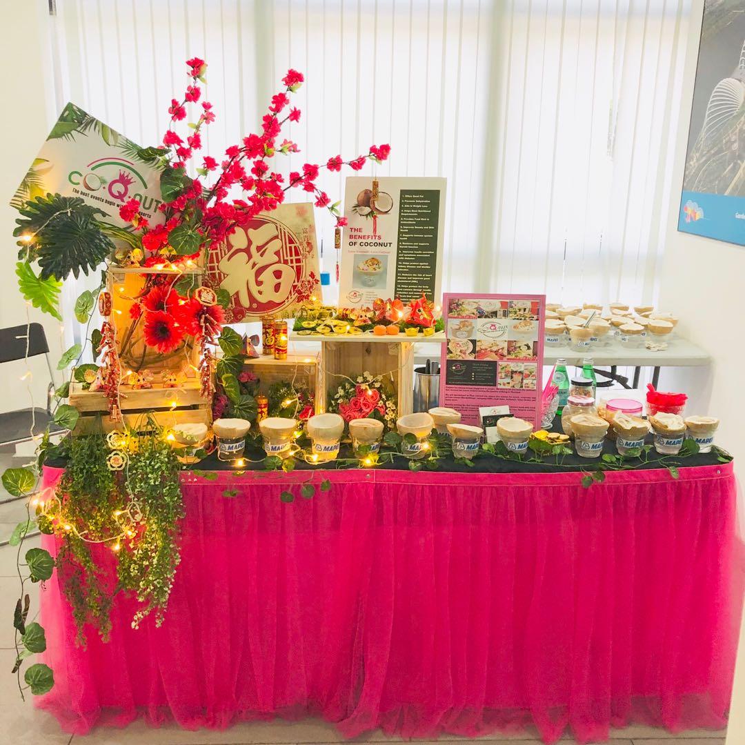 Thai Coconut Ice Cream Live Station and Delivery, Food & Drinks, Local Eats on Carousell