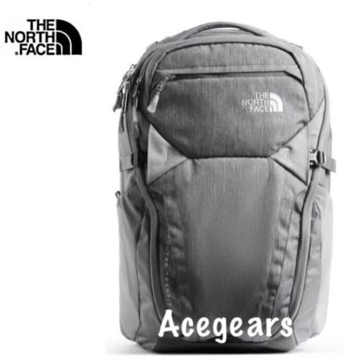 THE NORTH FACE ROUTER TRANSIT BACKPACK DAYPACK LATEST VERSION Color TNF MEDIUM GREY HEATHER ZINC GREY PO Sports Equipment Exercise Fitness Toning Stretching Accessories on Carousell