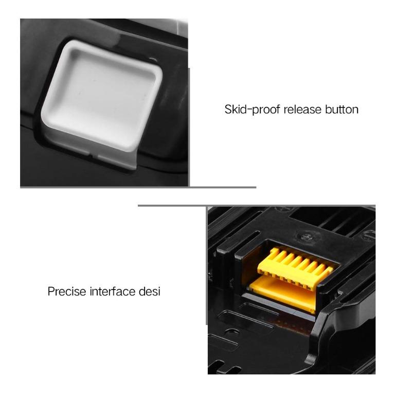 Topbatt 18V 5.5Ah Replace for Makita Lithium ion Battery BL1860 BL1860B BL1850 BL1850B BL1830 BL1840 BL1820 LXT 400 Power Tools Mobile Phones Gadgets Mobile Gadget Accessories Power Banks Chargers on ...